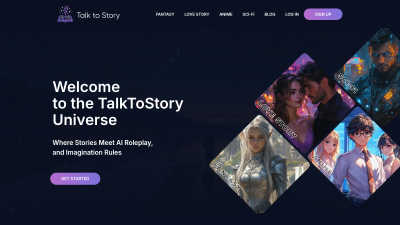 TalkToStory AI  - AI tool for Generative Art