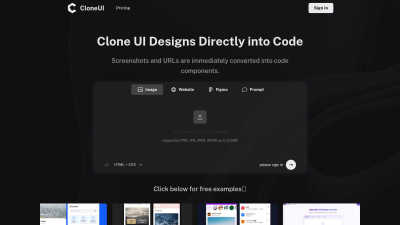 CloneUI - AI tool for Design Tools