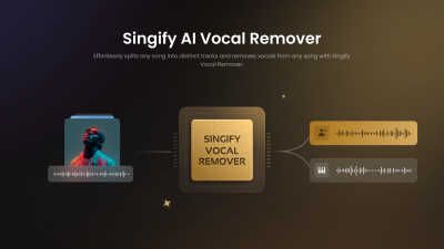 Singify Vocal Remover - AI tool for Audio & Music