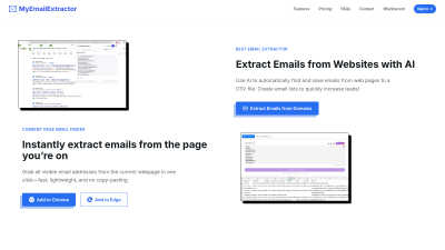 My Email Extractor - AI tool for Email Tools
