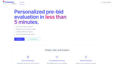 Trampoline Go/No-Go - AI tool for Business & Finance