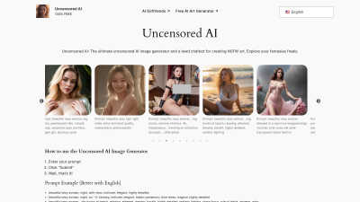 Uncensored AI - AI tool for Content Creation