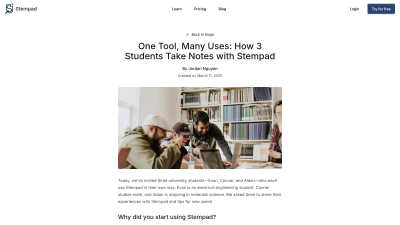 Stempad - AI tool for Education & Learning