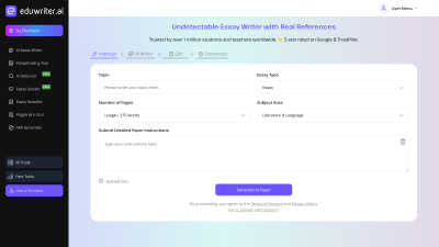 EduWriter - AI tool for Content Creation