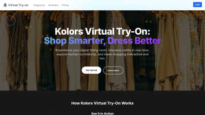 Kolors Virtual Try-On - AI tool for AI Assistants