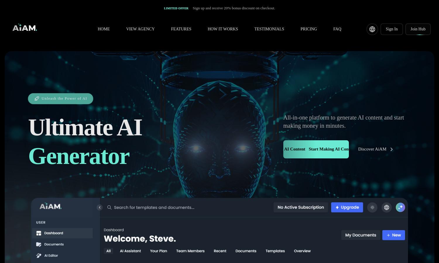 AiAM by Geeklab Website