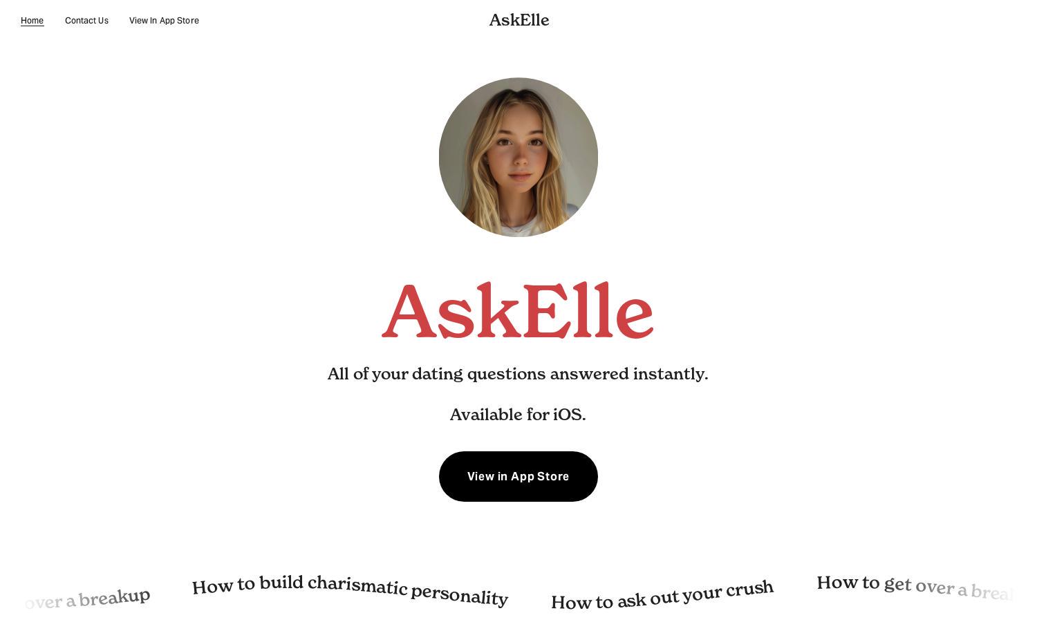 AskElle Website