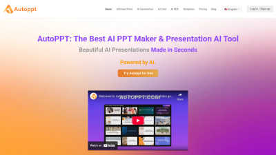 Autoppt - AI tool for Content Creation
