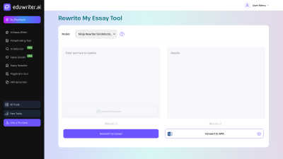 EduWriter - AI tool for Content Creation