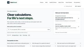 CalcAhead - Free Calculators