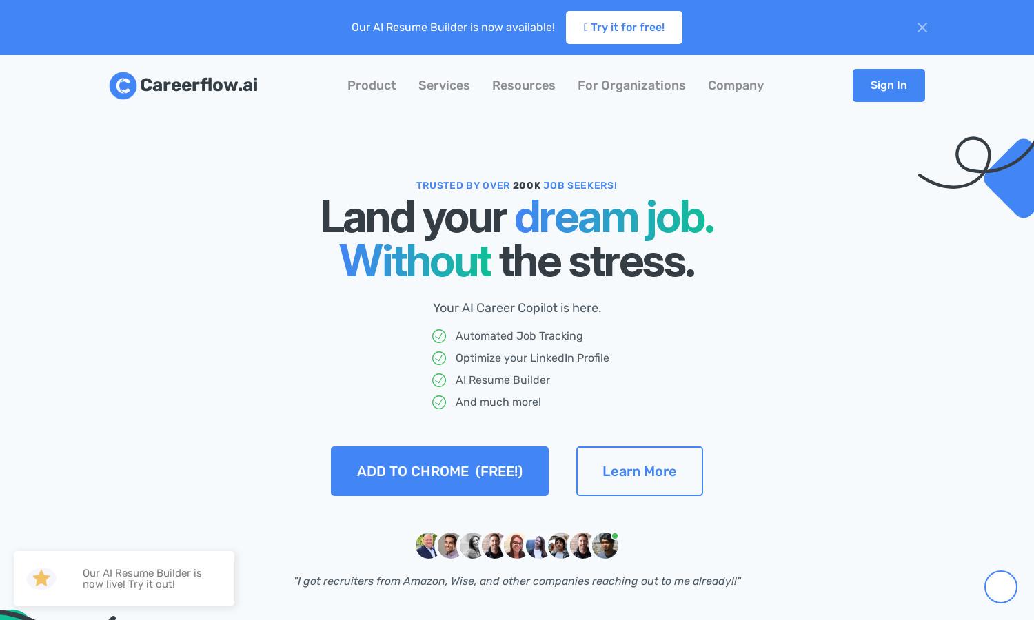 Careerflow Website