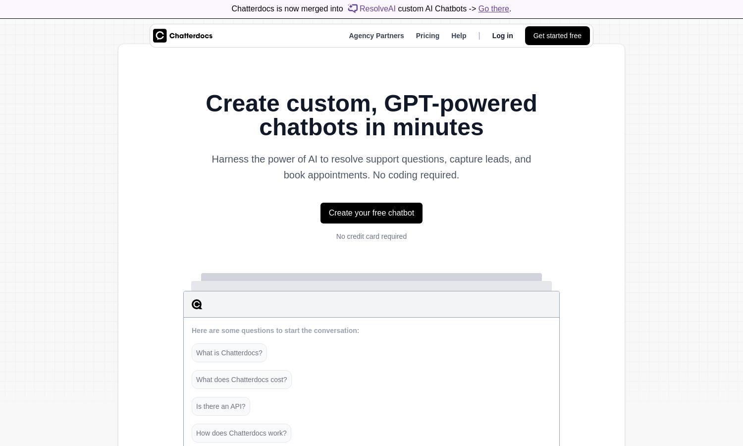 Chatterdocs Website