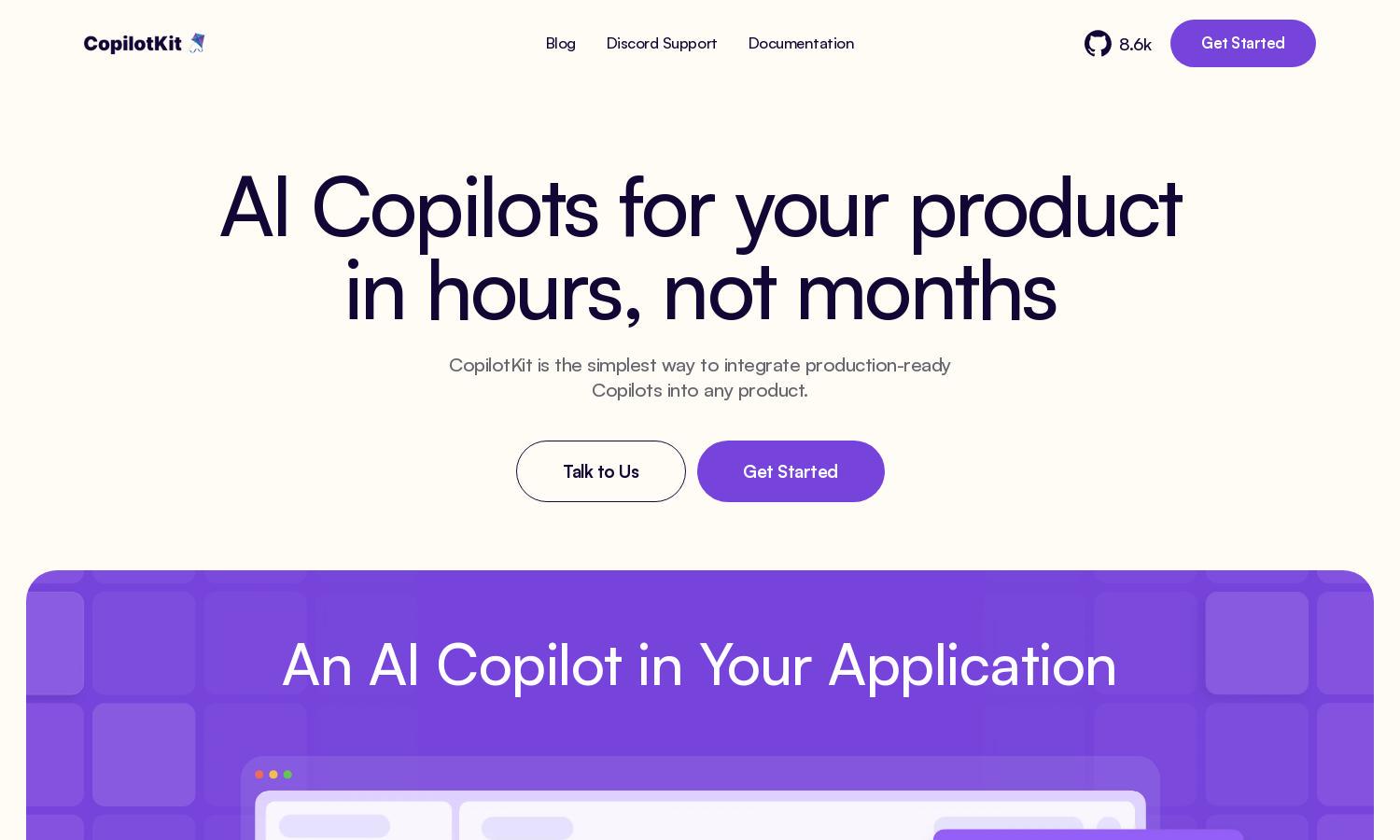 CopilotKit Website