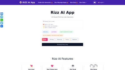 Rizz Lines AI - AI tool for AI Assistants