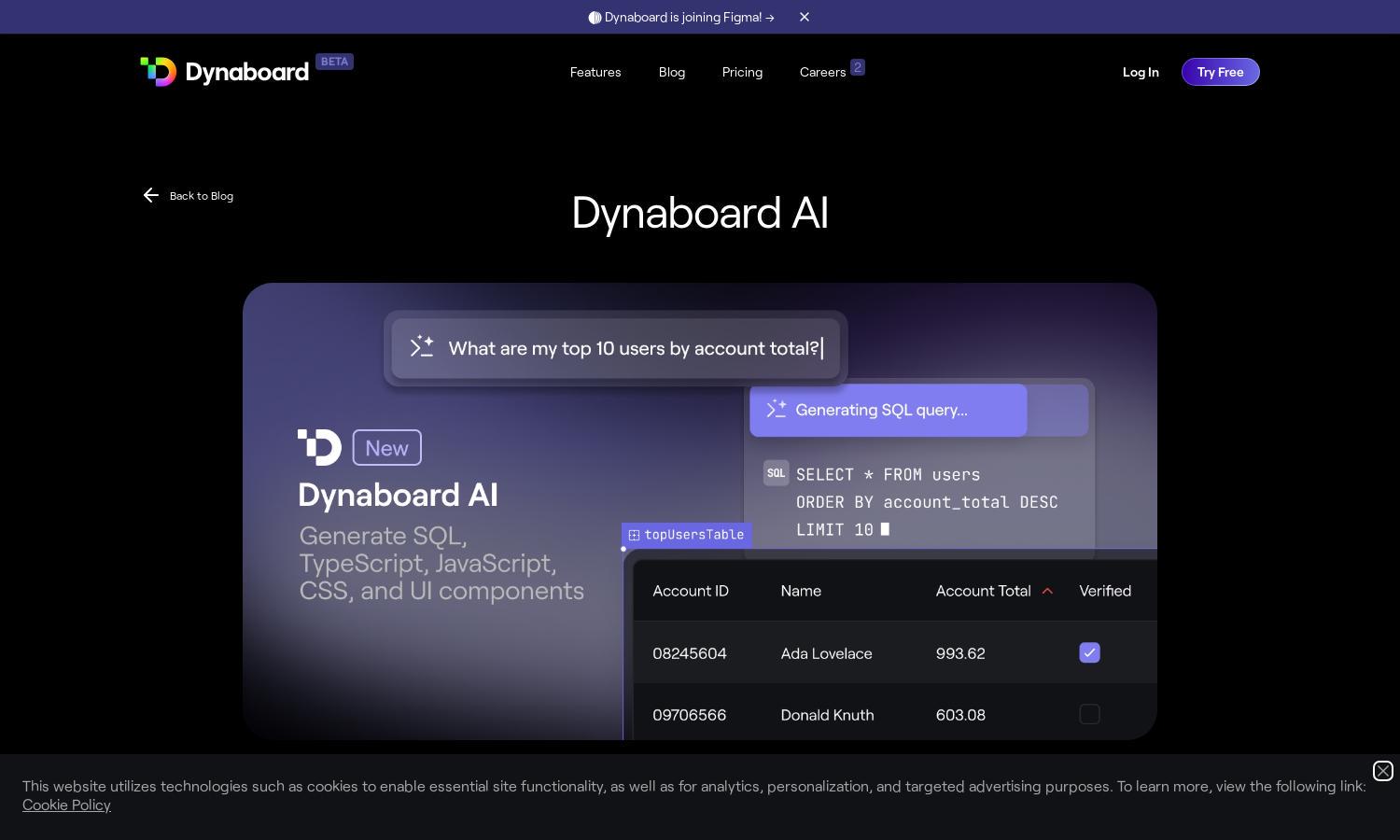 Dynaboard Website