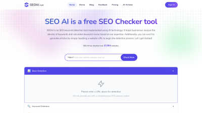 SEO AI - AI tool for Business & Finance
