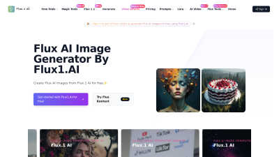 Flux AI - AI tool for Content Creation