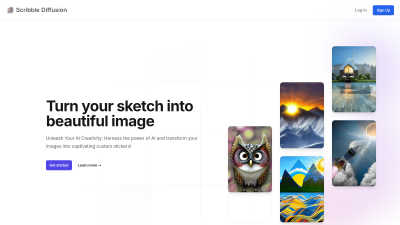 Scribble Diffusion - AI tool for Design Tools