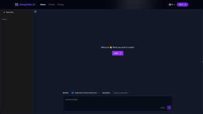 DeepSite AI - AI tool for AI Assistants