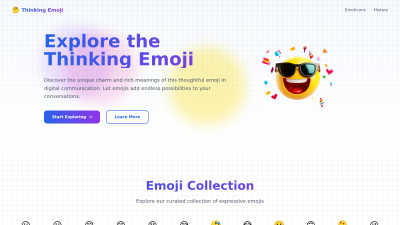 Thinking Emoji - AI tool for Education & Learning