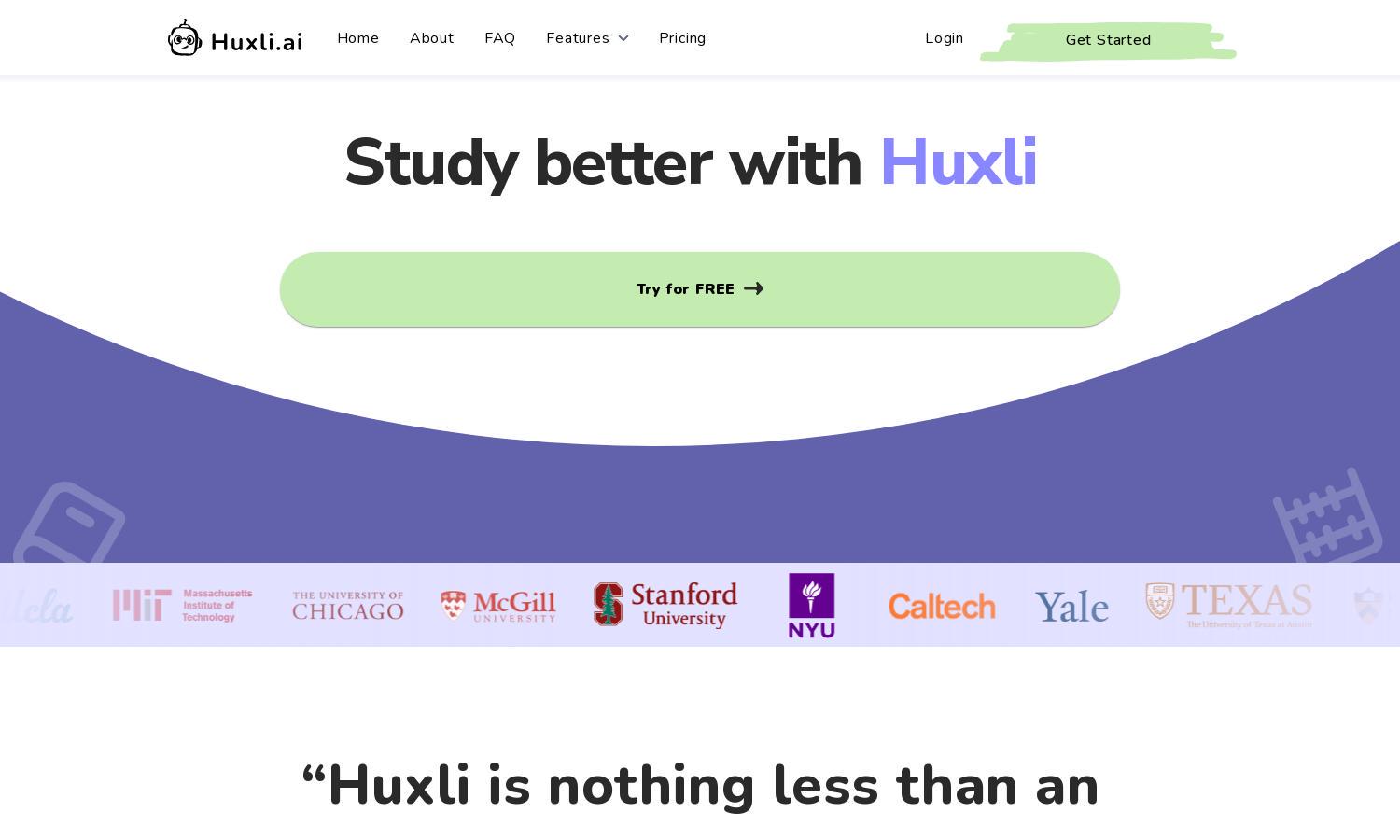 Huxli Website