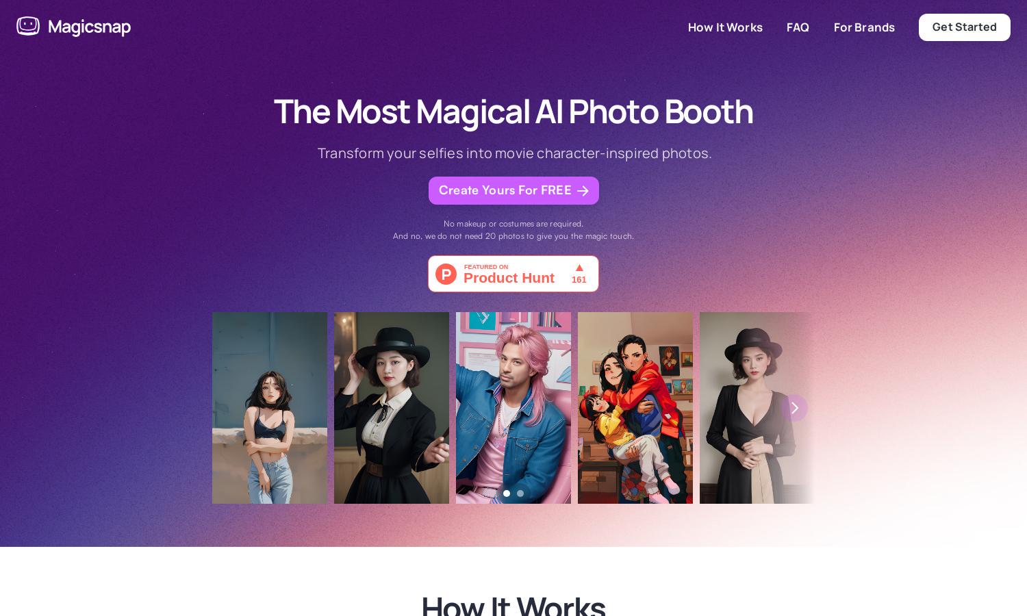 Magicsnap Website