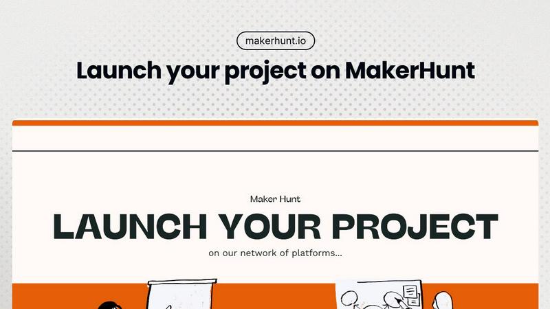 MakerHunt screenshot