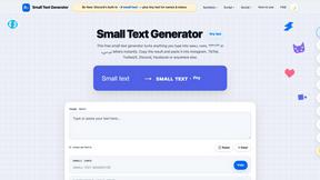 Mini Text Generator