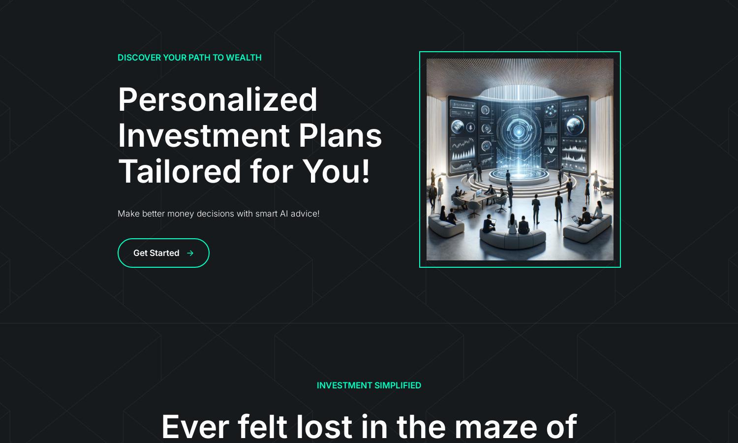 My Investment AI Website