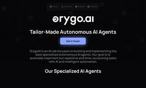 OrygoAI Website