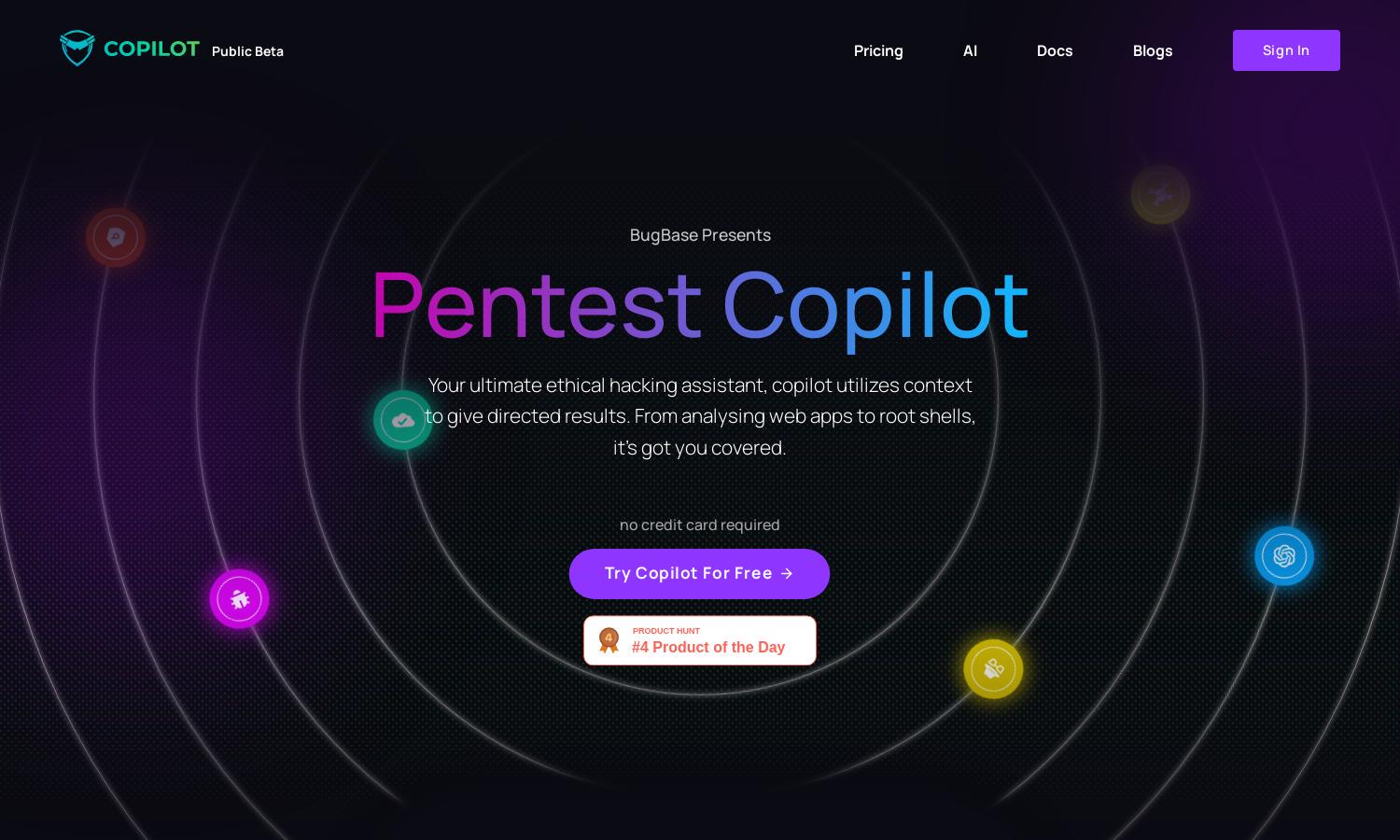 Pentest Copilot Website