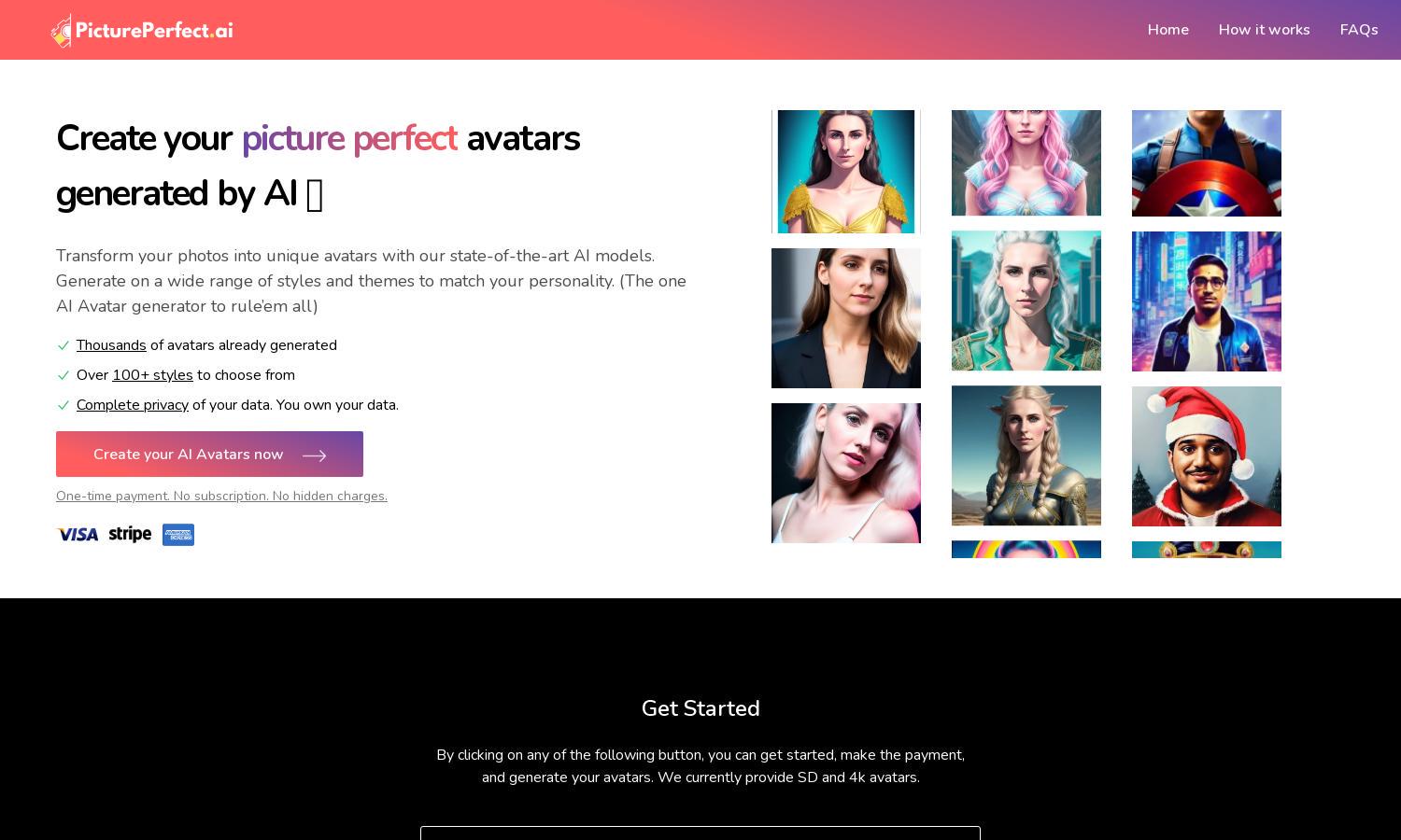 PicturePerfect.AI Website