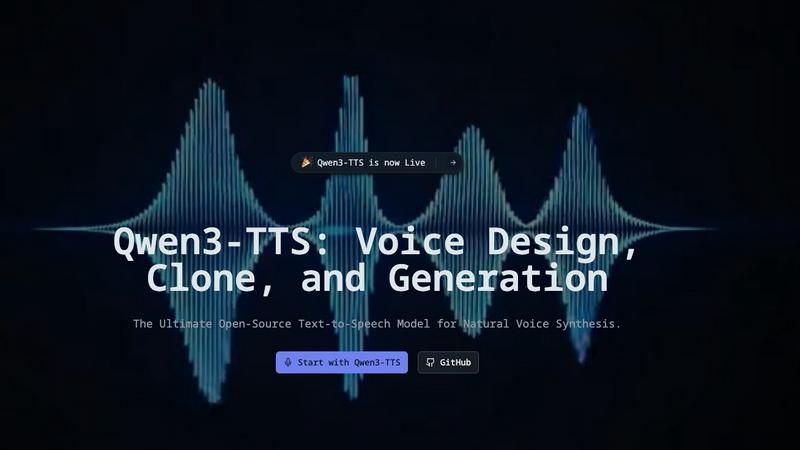 Qwen3-TTS screenshot