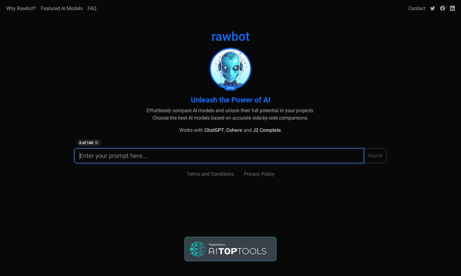 Rawbot Website