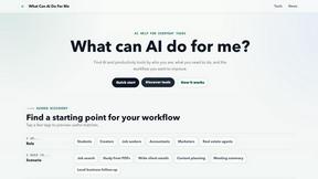 What Can AI Do For Me