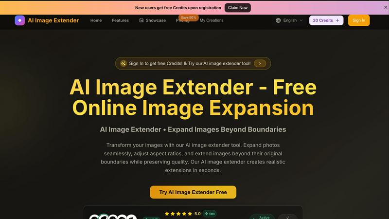 AI Image Blender  application interface and features