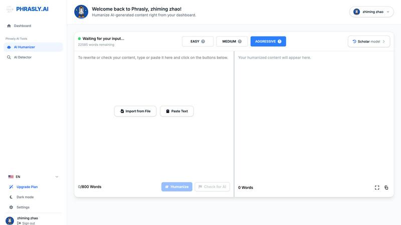 PassWithProof application interface and features
