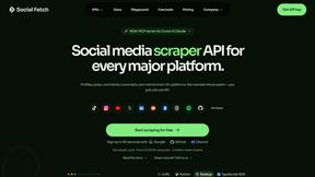 Social Fetch API (Social Media Scraper)